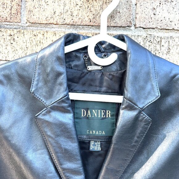 Black Leather Blazer – Danier - Picture 1 of 3